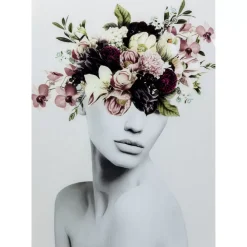 Glasbild Autumn Hair 80X120Cm