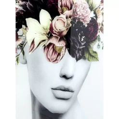 Glasbild Autumn Hair 80X120Cm