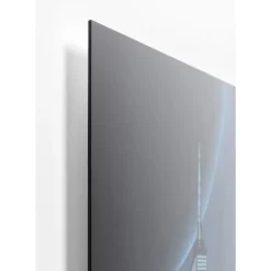 Glasbild Night Skyline 90X120Cm