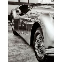 Glasbild Vintage Cabrio 150X100Cm