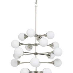 Hangeleuchte Bulb Fiction 20 Silber O102Cm