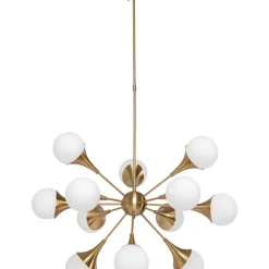 Hangeleuchte Bulb Fiction 12 Brass O102Cm