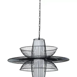 Hangeleuchte Cappello Opposto Schwarz