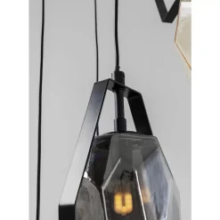 Hangeleuchte Diamond Fever Spiral Schwarz O42Cm