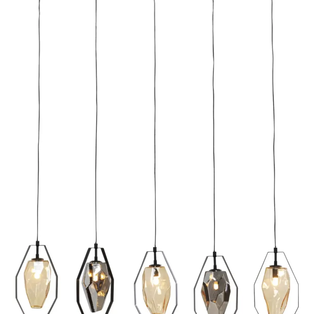 Hangeleuchte Diamond Fever Dining Schwarz 110Cm