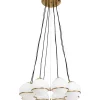 Hangeleuchte Globes Gold