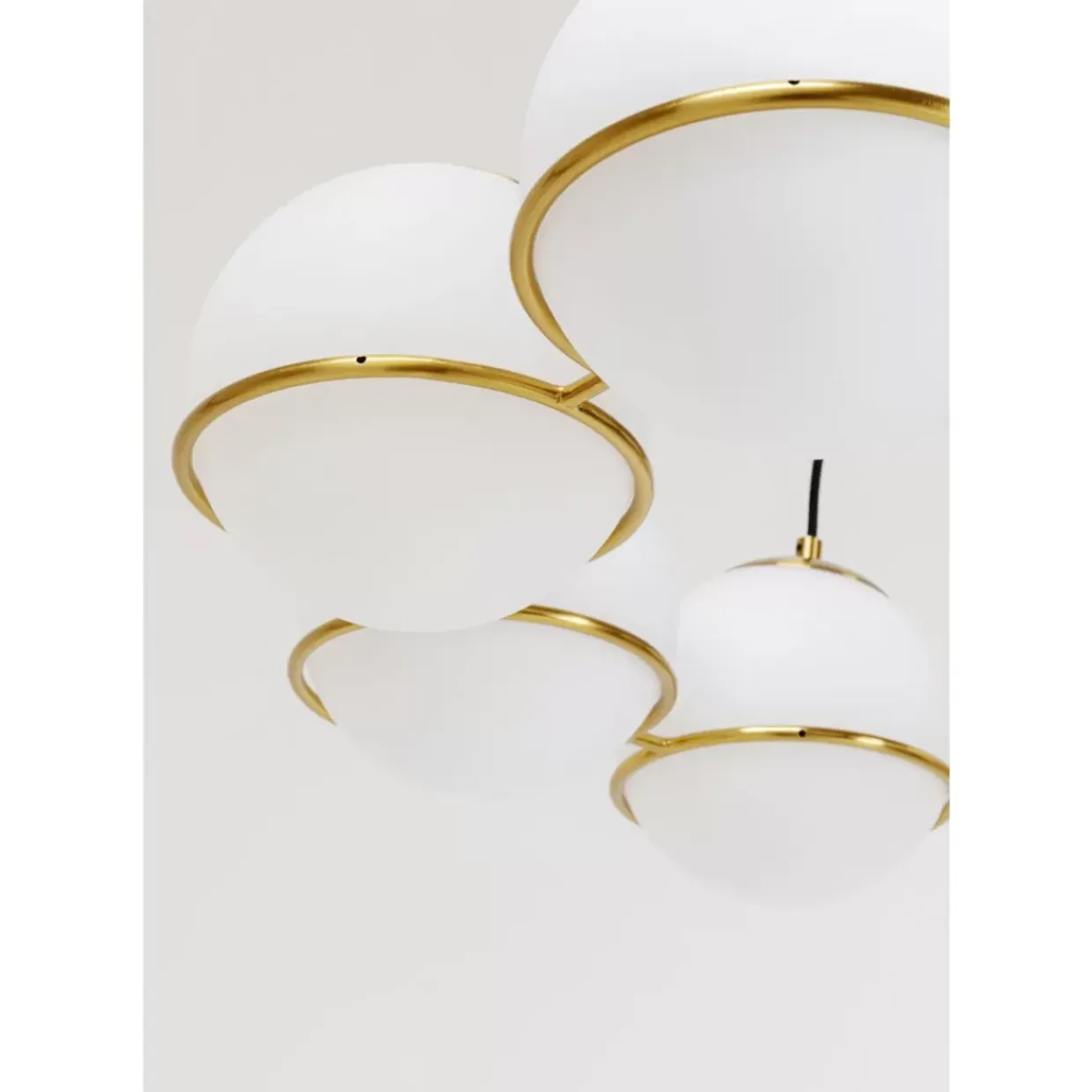 Hangeleuchte Globes Gold