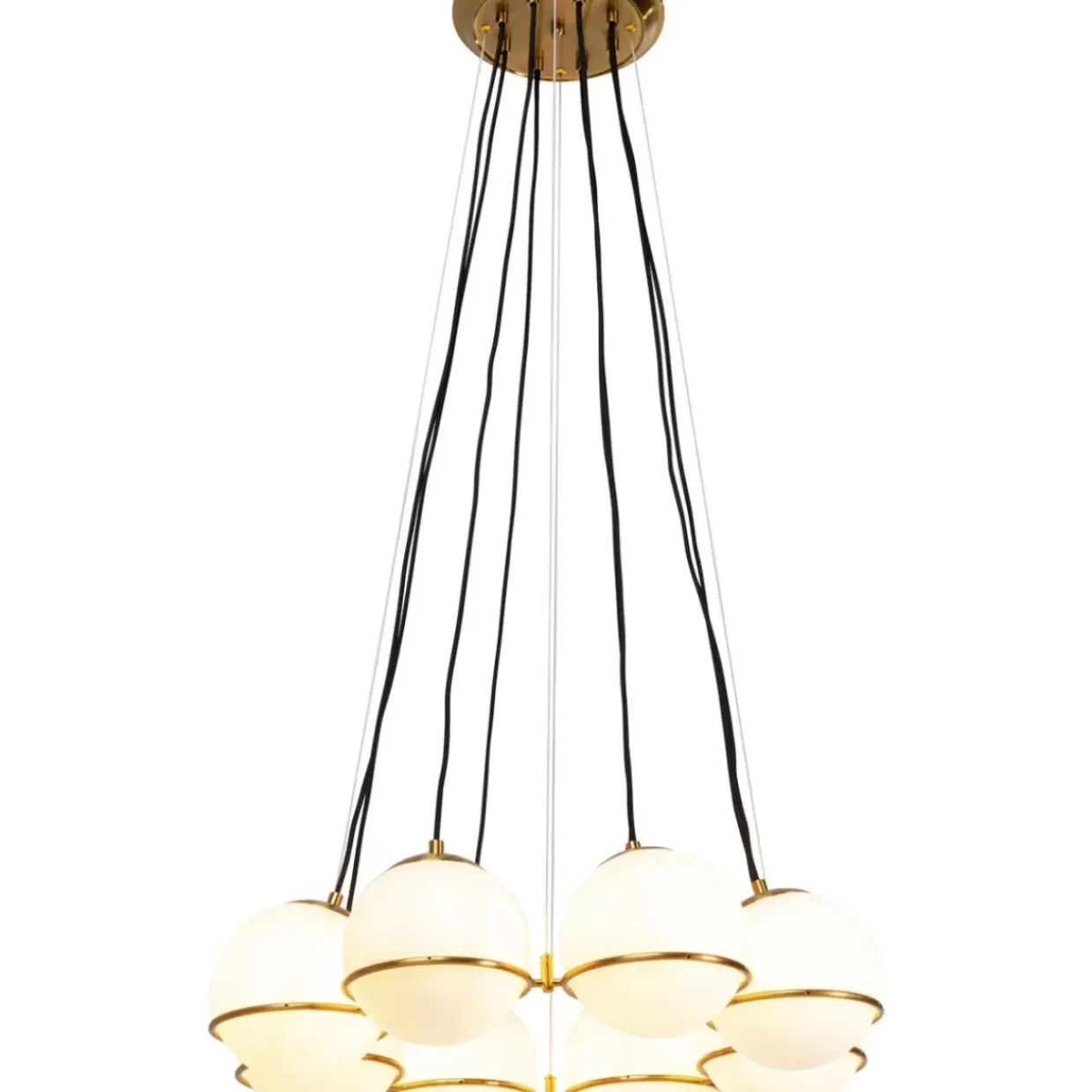 Hangeleuchte Globes Gold