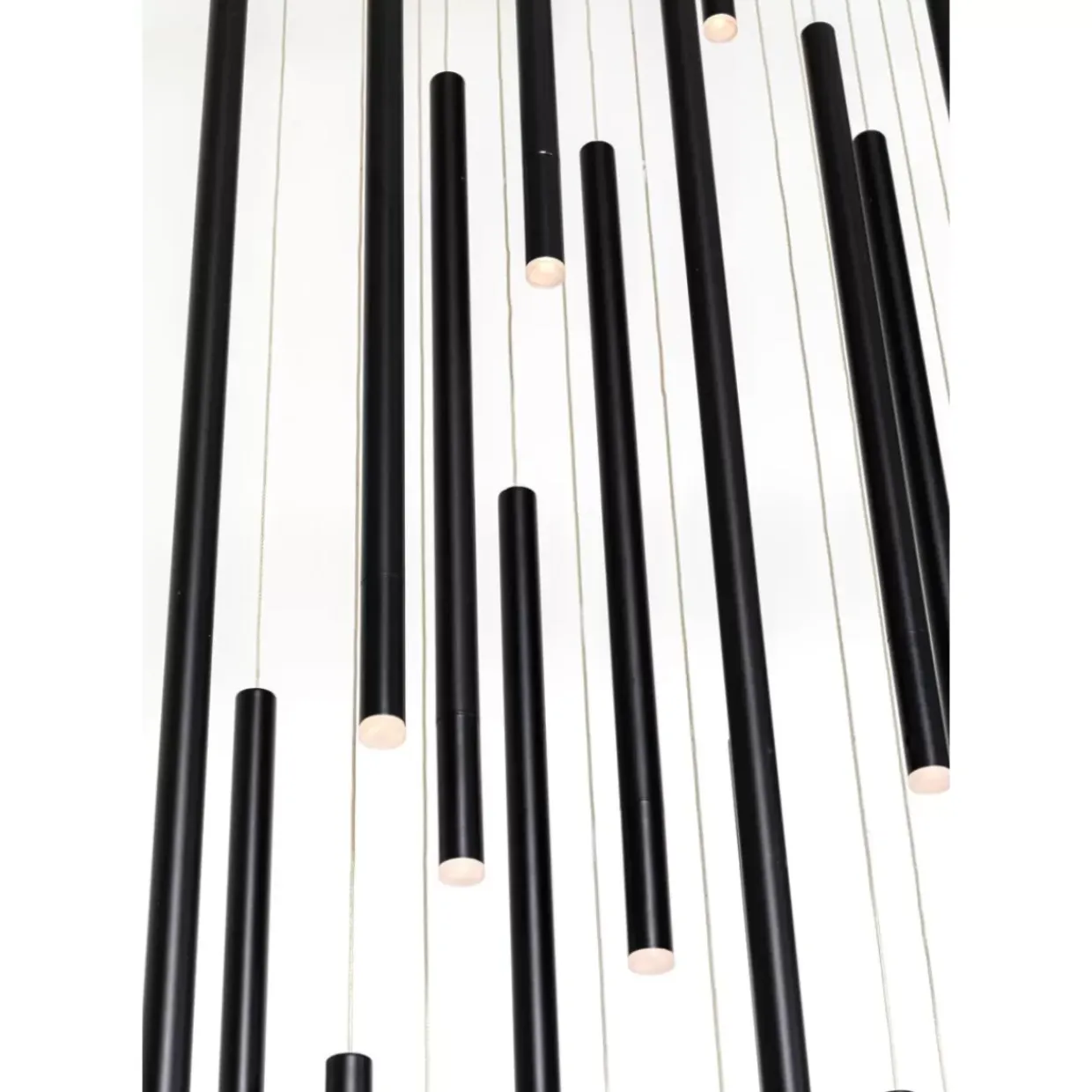 Hangeleuchte Living Vegas Deluxe Schwarz Matt Led