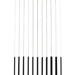 Hangeleuchte Living Vegas Schwarz Matt Led 120Cm