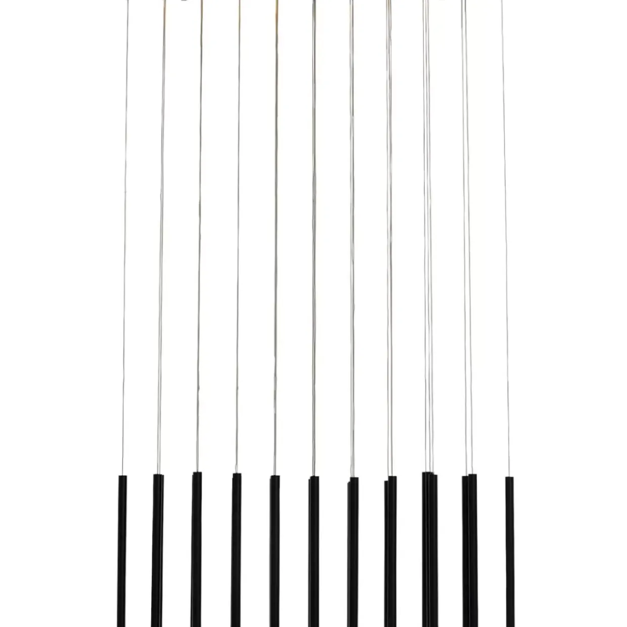 Hangeleuchte Living Vegas Schwarz Matt Led 120Cm
