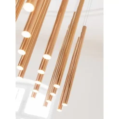 Hangeleuchte Living Vegas Brass Led