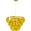 Hangeleuchte Mariposa Three Circle Brass O60Cm