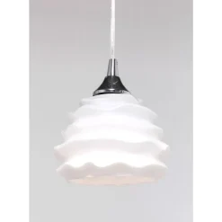 Hangeleuchte Ruffle Dining Weis