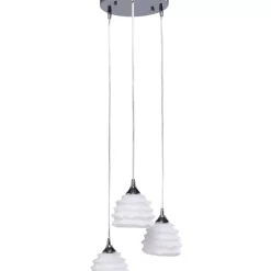 Hangeleuchte Ruffle Weis O 37Cm
