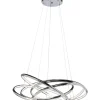 Hangeleuchte Saturn Led Chrome Big