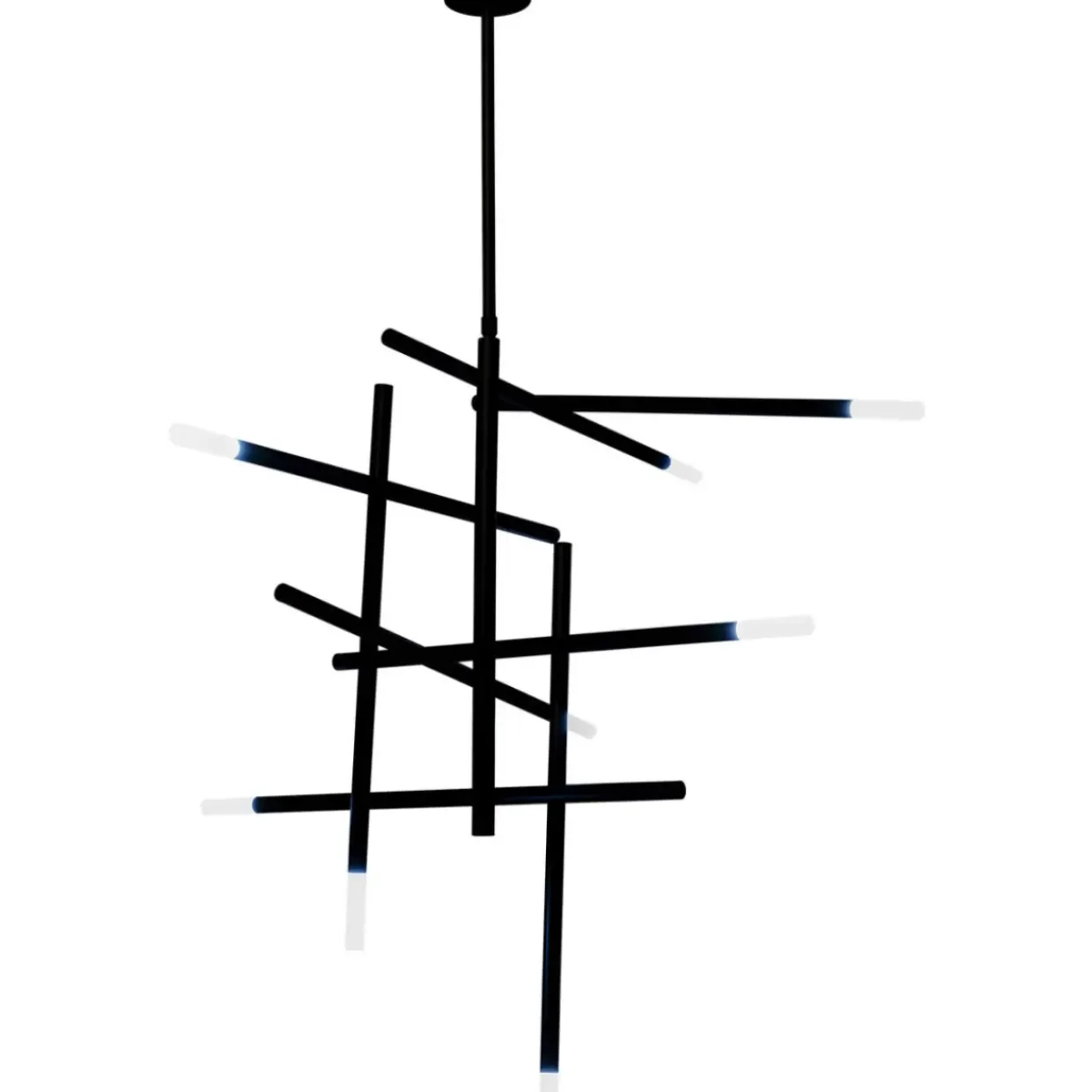 Hangeleuchte Sticks Schwarz