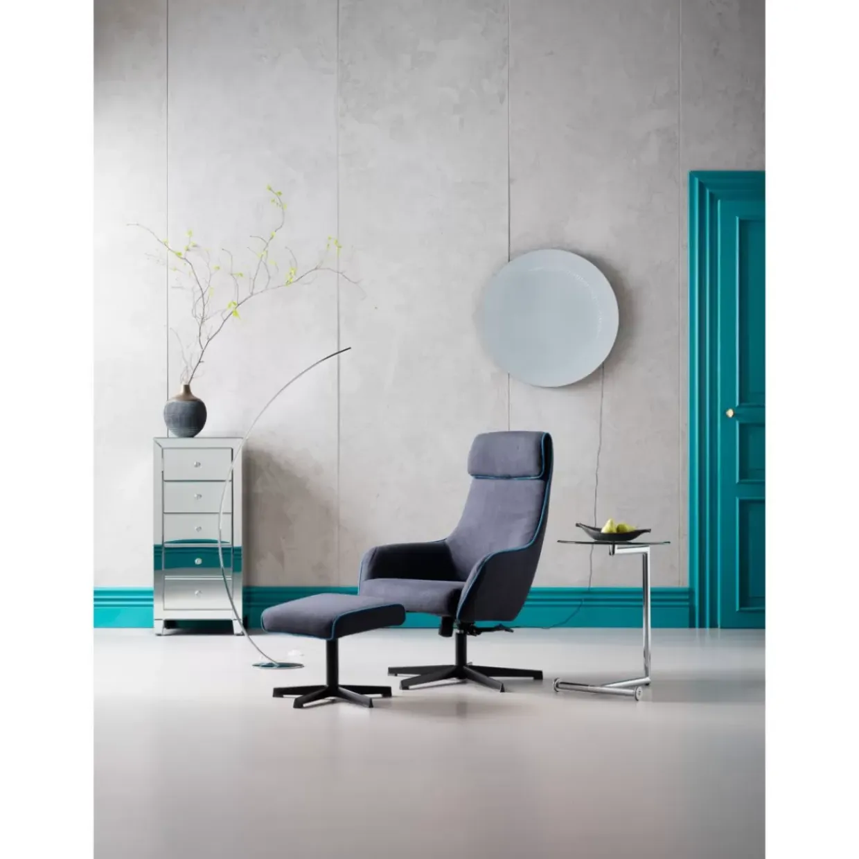 Hochkommode Luxury 5 Schube