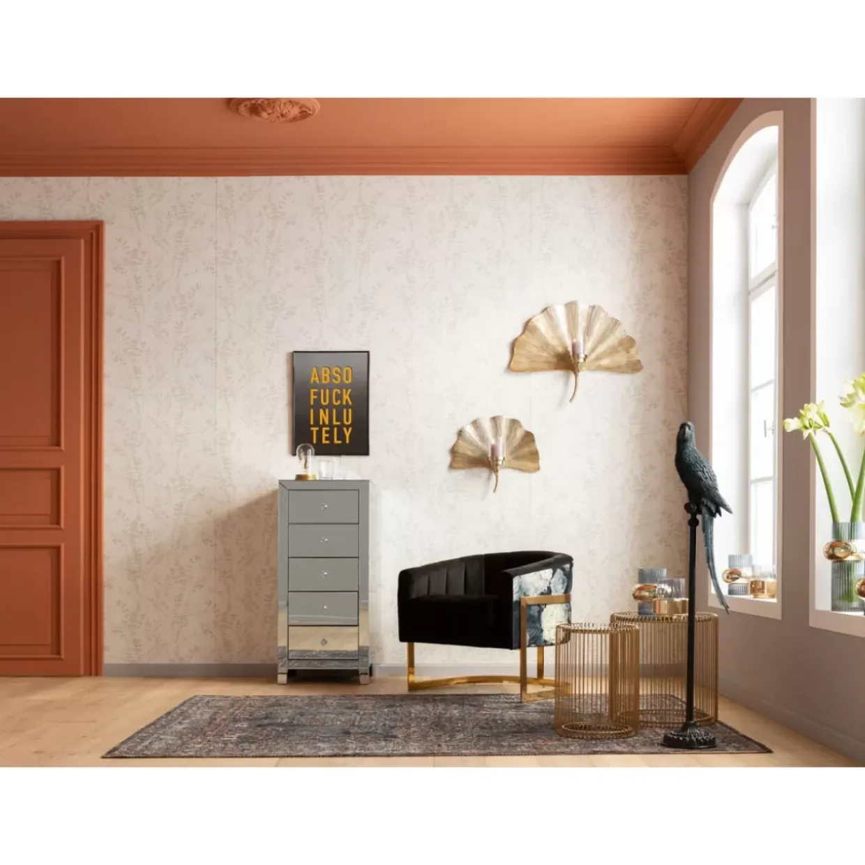 Hochkommode Luxury 5 Schube