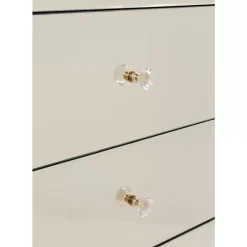 Hochkommode Luxury Champagne 5 Schube