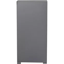 Hochkommode Luxury Push 5 Schube Grau