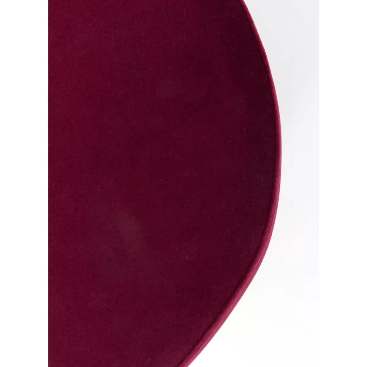 Hocker Cherry Bordeaux Brass O35Cm