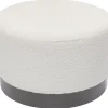 Hocker Cherry Boucle Creme Smoke O55Cm