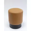 Hocker Cherry Leder Braun O36Cm