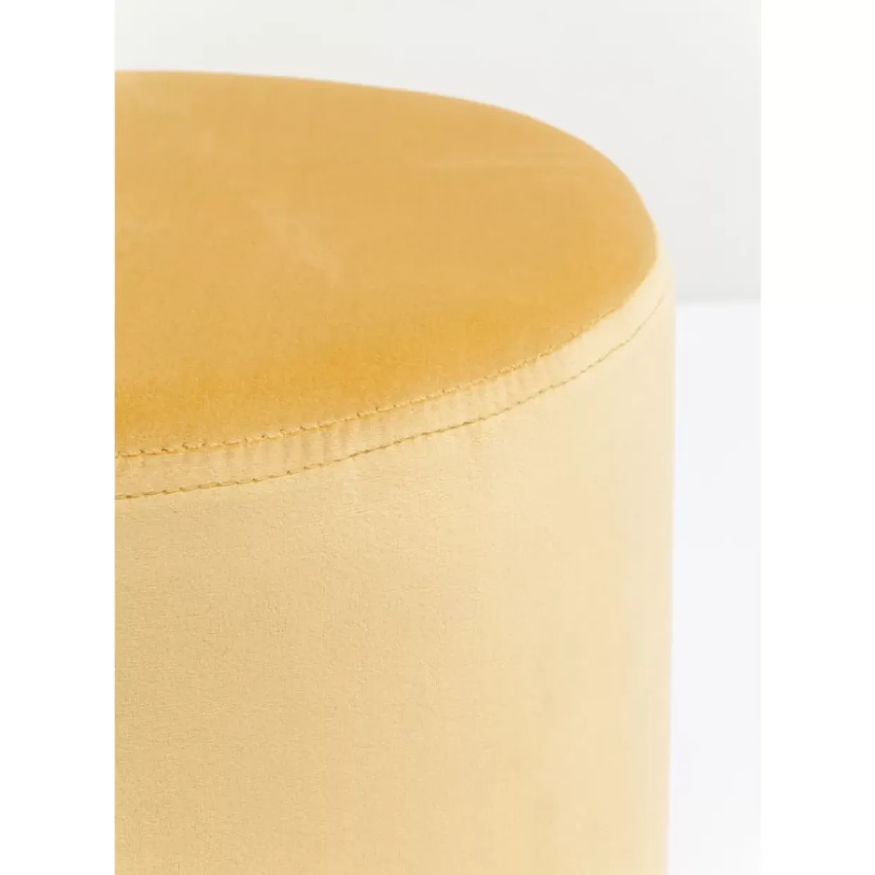 Hocker Cherry Orange Brass O35Cm