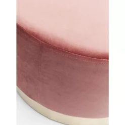 Hocker Cherry Rose Brass O55Cm