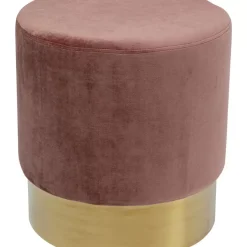 Hocker Cherry Rose Brass O45Cm