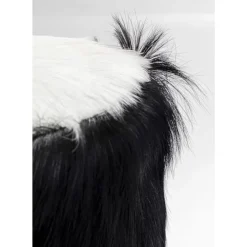 Hocker Flint Stone Schwarz O35Cm