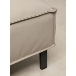 Hocker Victor Leder Grau