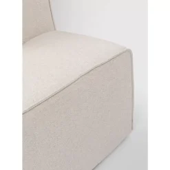 Infinity Ottomane Elements Creme Links 182Cm