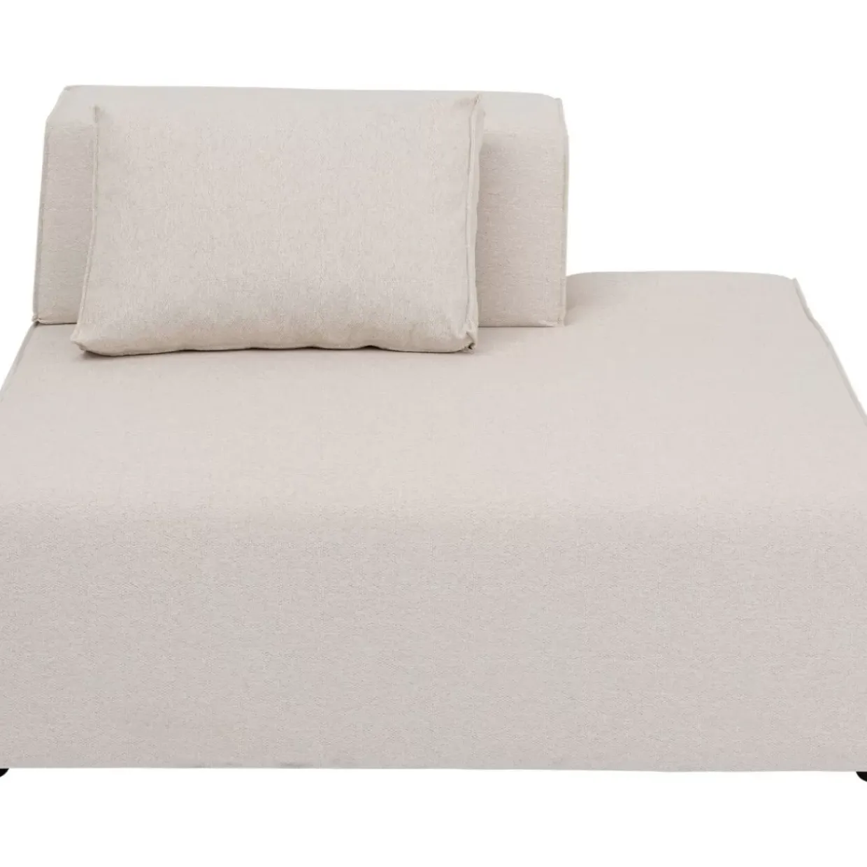 Infinity Ottomane Semi Elements Creme Rechts 120Cm