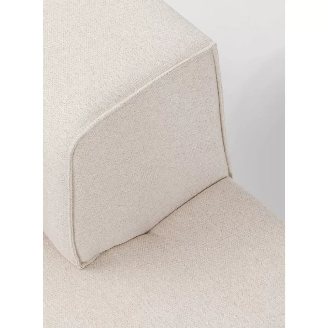 Infinity Ottomane Semi Elements Creme Rechts 120Cm