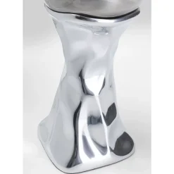Kerzenständer Jade Silber 33Cm
