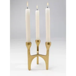 Kerzenständer Stacky Gold 15Cm
