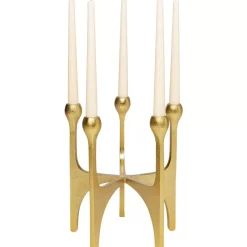 Kerzenständer Stacky Gold 31Cm