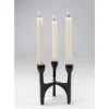 Kerzenständer Stacky Schwarz 15Cm