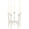 Kerzenständer Stacky Silber 31Cm