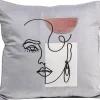 Kissen Mademoiselle 45X45Cm