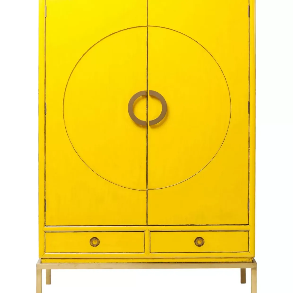 Kleiderschrank Disk Yellow