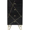 Kommode Gold Vein 4 Schube 40X88Cm