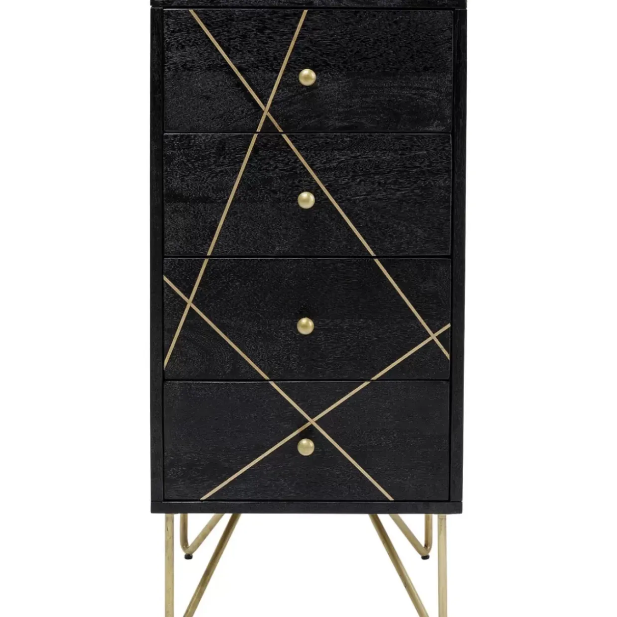 Kommode Gold Vein 4 Schube 40X88Cm