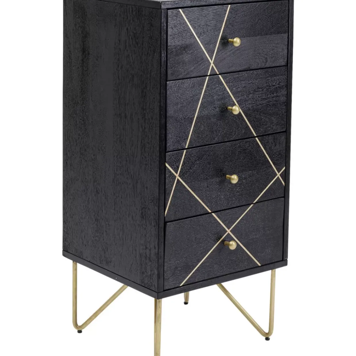 Kommode Gold Vein 4 Schube 40X88Cm