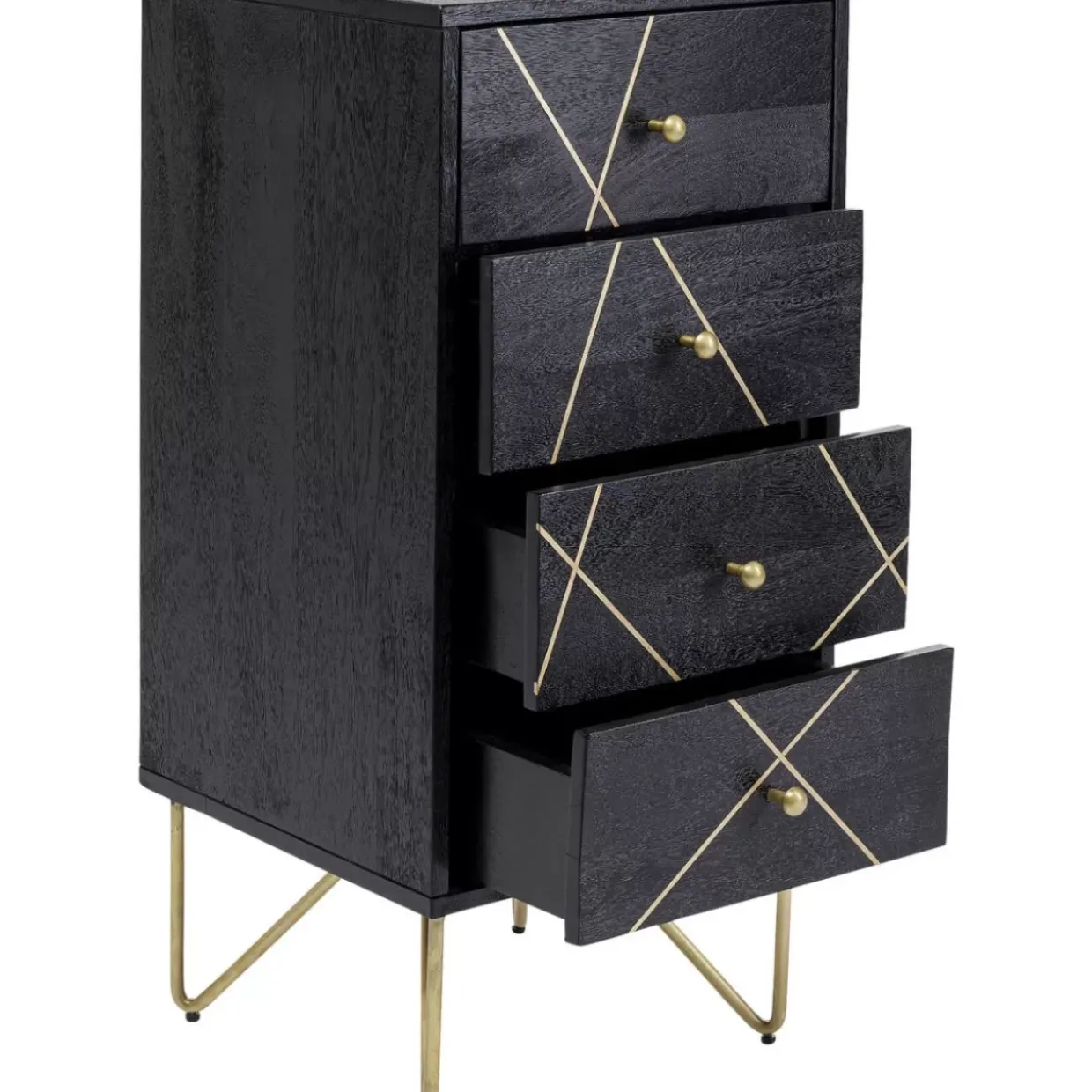 Kommode Gold Vein 4 Schube 40X88Cm
