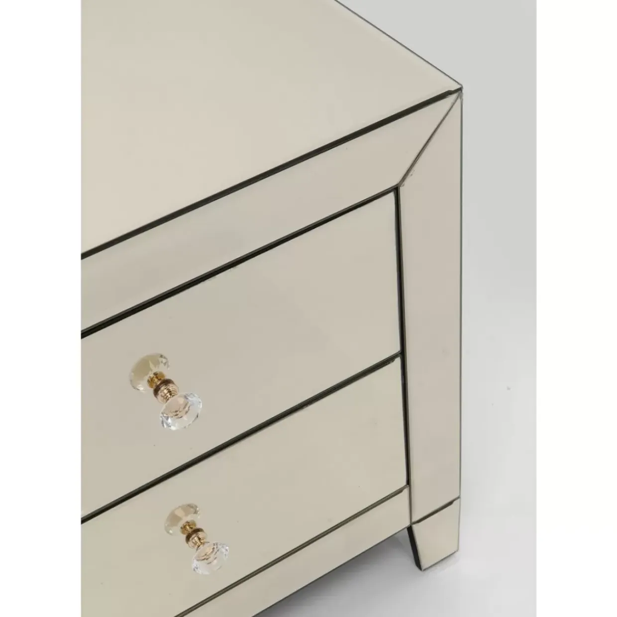 Kommode Klein Luxury Champagne 2 Schube
