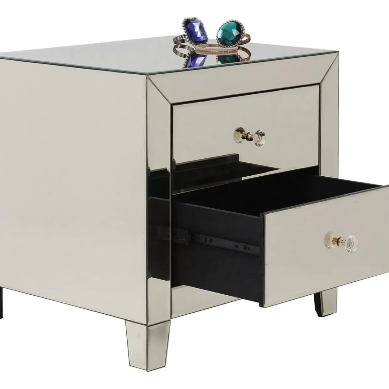 Kommode Klein Luxury Champagne 2 Schube