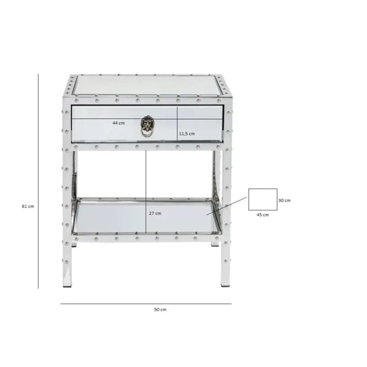 Kommode Klein Rivet